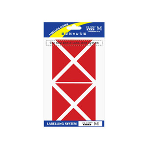 플로엠 코너 보호 스티커 326-1(빨강)